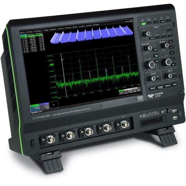 Teledyne LeCroy HDO4104A-MS: 4-Channel, 1 GHz, 10 GS/s, 12.5 Mpts MSO Oscilloscope