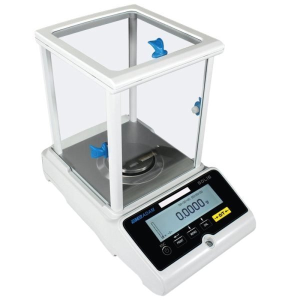 Precision Weighing: Adam Equipment SAB 124e Solis Analytical and Semi-Micro Balances