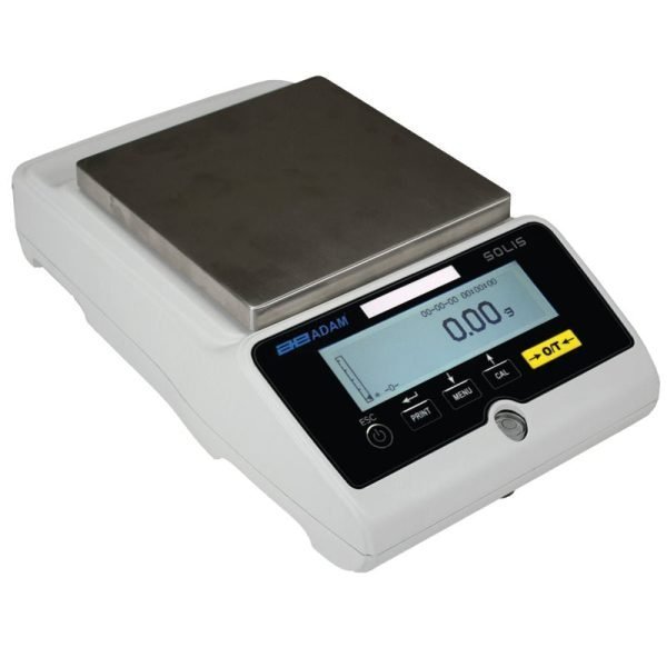 Precision Weighing with Adam Equipment STB 6202e Solis Balances