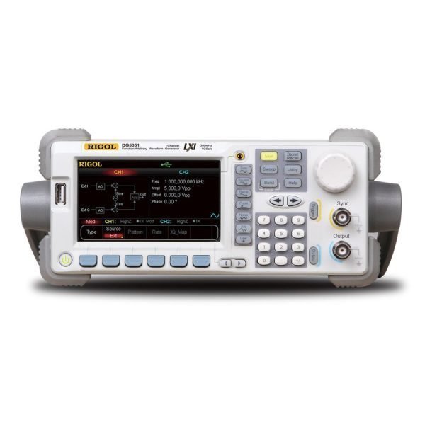 RIGOL DG5351: Unleash Precision with 350 MHz, 1 GS/s, and 14-bit Resolution