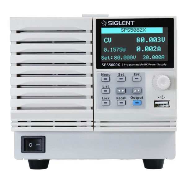Siglent SPS5162X DC Power Supply, Single Output, 160 V, 15 A, 720 W, Switch Mode, SPS5000X Series