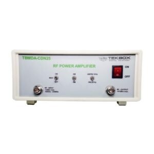 TekBox TBMDA-CDN25: 25W Modulated Wideband Power Amplifier for 100 kHz – 250 MHz