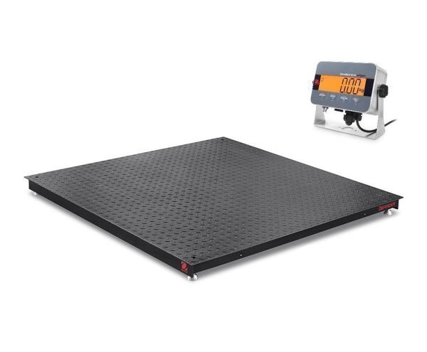 Ohaus i-DF33XW5000B1X Defender 3000 Floor Scale, NTEP, 5′ x 5′, 5000 lb x 1 lb