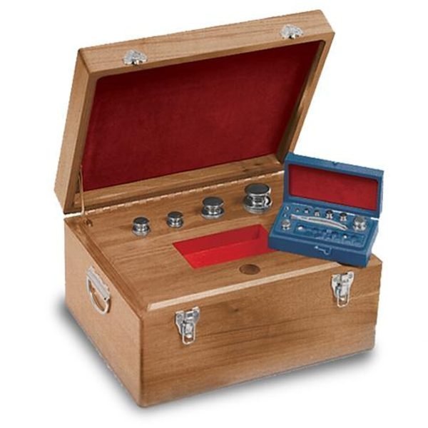 Rice Lake Precision Laboratory Weight Set, Calibration Certificate Included, 1 kg – 1 mg, 25 Pieces, OIML Class E2, 30807